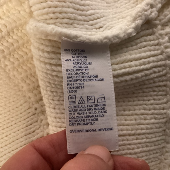 Vintage Tommy Hilfiger Full Zip Cardigan Sweater Womens size Medium - Picture 8 of 9